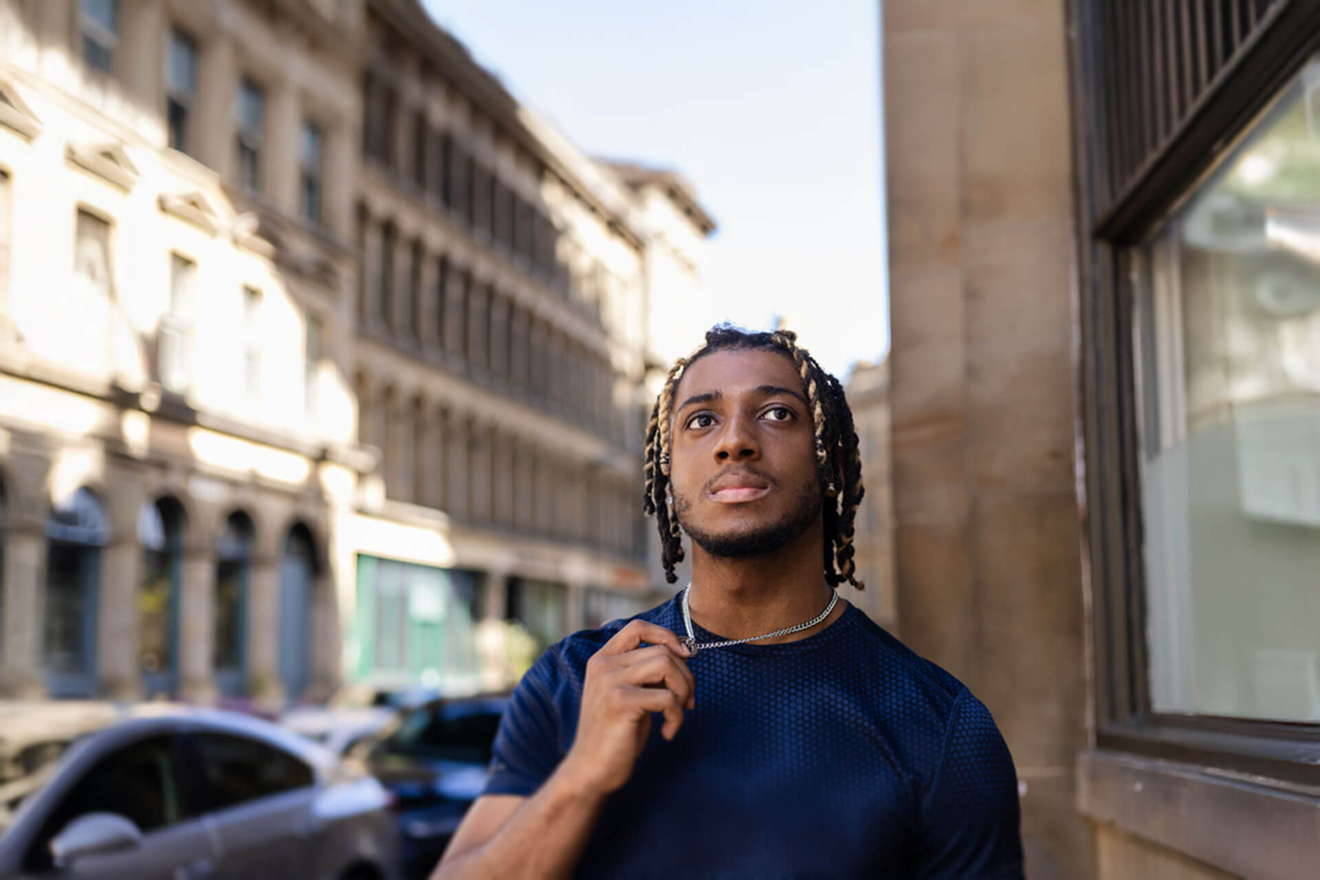 Teilnehmer auf dem Weg zur Englisch-Sprachschule in Liverpool