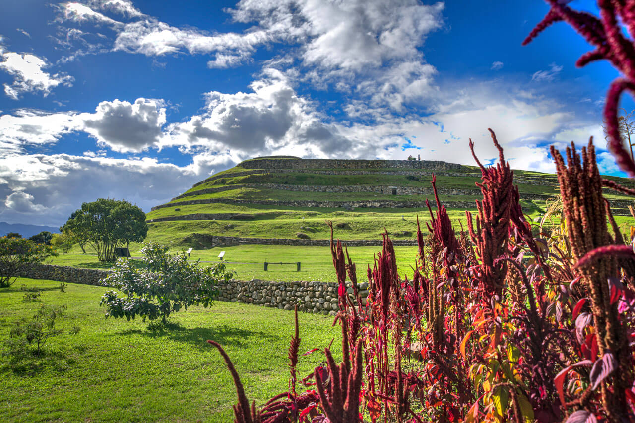 Inka-Ruinen von Pumapungo Grammatik trainieren im historischen Kontext