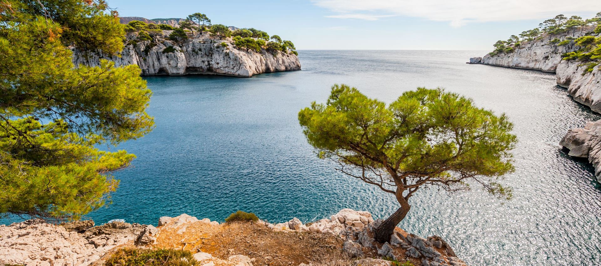 Küste der Calanques bei Marseille Sprachreise Französischkurs Konversation am Meer