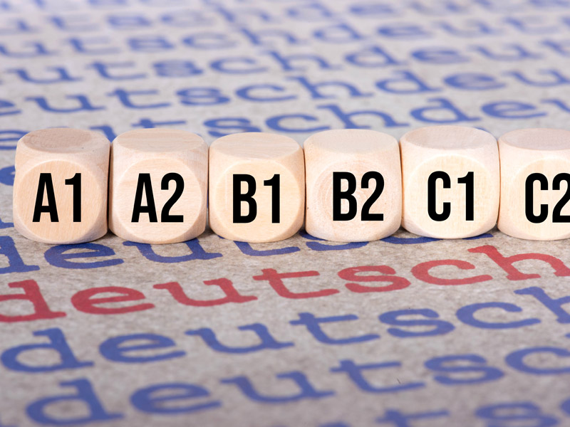 Niveaustufen bei Sprachkursen