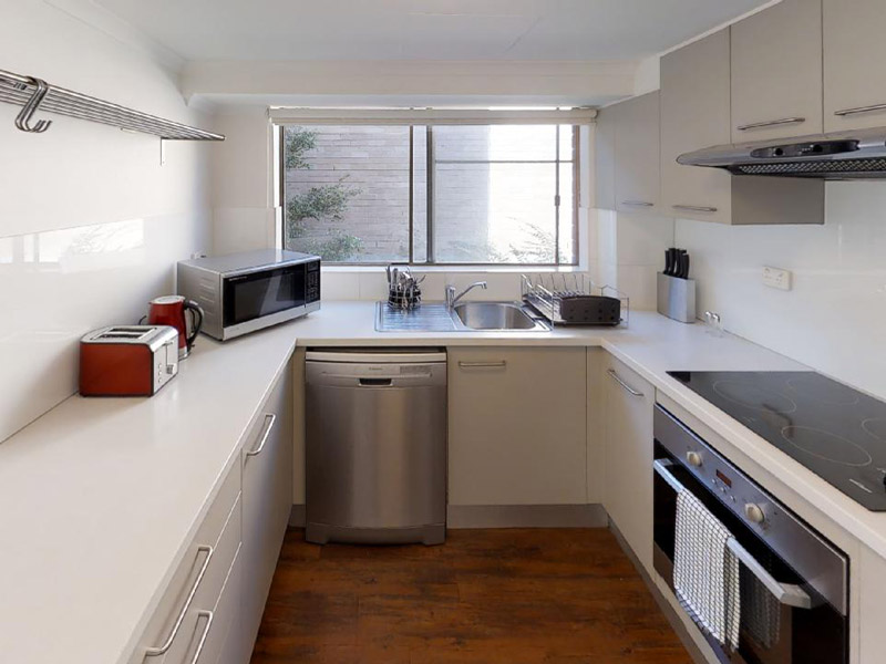 Küche eines Apartments