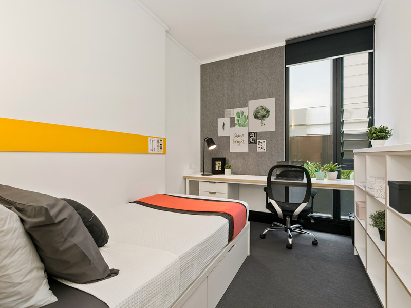 Einzelzimmer mit eigenem Bad