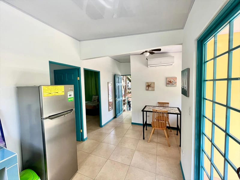 Wohnbereich in der Residenz der Sprachschule Sámara