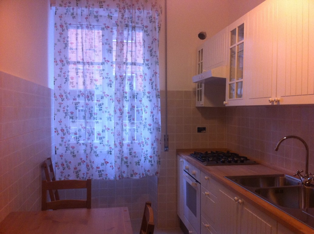 Küche in einer Wohngemeinschaft in Rom - Sprachaufenthalt in Italien