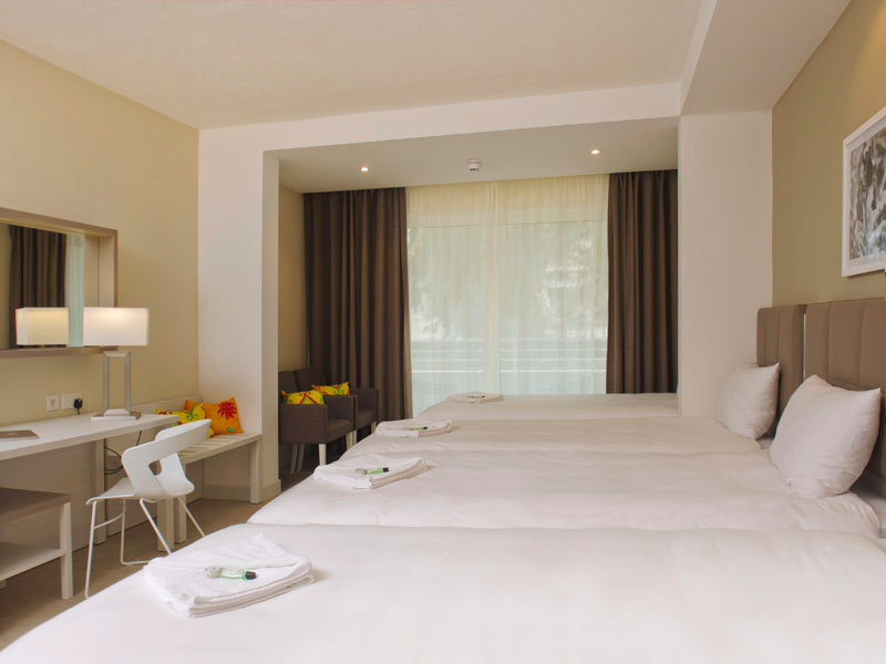 Mehrbettzimmer Club Salini, Sprachreisen für Schüler nach Malta